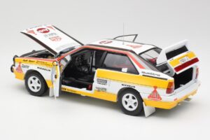 Audi Quattro A2 #4 W. Rohrl / C. Geistdorfer Rally de Portugal 1984 Sun Star 1:18 4224 Fém – 5. kép a 8-ből
