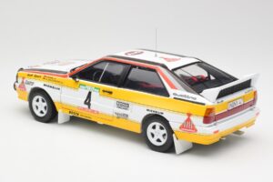 Audi Quattro A2 #4 W. Rohrl / C. Geistdorfer Rally de Portugal 1984 Sun Star 1:18 4224 Fém – 7. kép a 8-ből