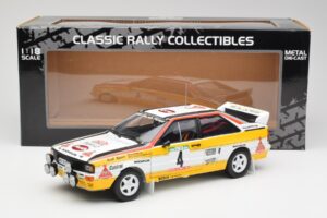 Audi Quattro A2 #4 W. Rohrl / C. Geistdorfer Rally de Portugal 1984 Sun Star 1:18 4224 Fém – 8. kép a 8-ből