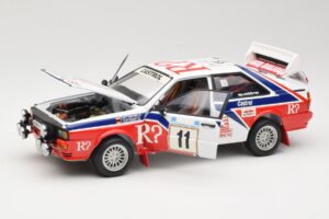 Audi Quattro #11 F. Wittmann / J. Pattermann Rally Acropolis 1986 Sun Star 1:18 4191 Fém – 2. kép a 8-ből