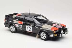 Audi Quattro #12 M. Mouton / F. Pons Audi Sport Rally de Portugal 1981 Minichamps 1:18 155811112 Fém – 4. kép a 6-ből