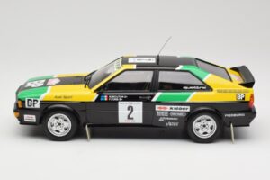 Audi Quattro #2 M. Mouton / F. Pons Audi Sport Rally of 1000 Pistes 1981 Minichamps 1:18 155811122 Fém – 3. kép a 6-ből
