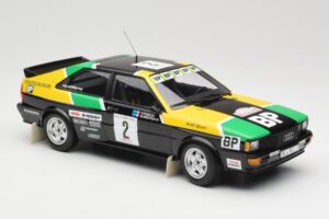 Audi Quattro #2 M. Mouton / F. Pons Audi Sport Rally of 1000 Pistes 1981 Minichamps 1:18 155811122 Fém – 4. kép a 6-ből