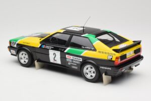 Audi Quattro #2 M. Mouton / F. Pons Audi Sport Rally of 1000 Pistes 1981 Minichamps 1:18 155811122 Fém – 5. kép a 6-ből