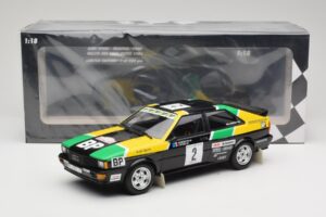 Audi Quattro #2 M. Mouton / F. Pons Audi Sport Rally of 1000 Pistes 1981 Minichamps 1:18 155811122 Fém – 6. kép a 6-ből