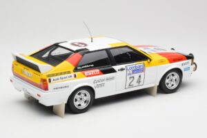 Audi Quattro #24 M. Demuth / M. Daniels Audi Sport Lombard RAC Rally 1982 Minichamps 1:18 155821124 Fém – 2. kép a 6-ből