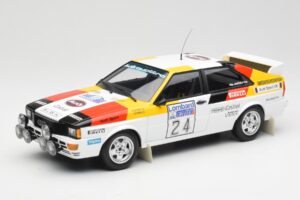 Audi Quattro #24 M. Demuth / M. Daniels Audi Sport Lombard RAC Rally 1982 Minichamps 1:18 155821124 Fém