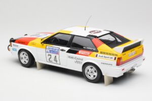 Audi Quattro #24 M. Demuth / M. Daniels Audi Sport Lombard RAC Rally 1982 Minichamps 1:18 155821124 Fém – 5. kép a 6-ből