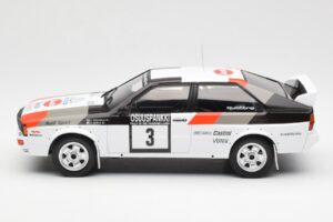 Audi Quattro #3 H. Mikkola / A. Hertz Rally Finland 1982 IXO 1:18 18RMC094A Fém – 3. kép a 6-ből