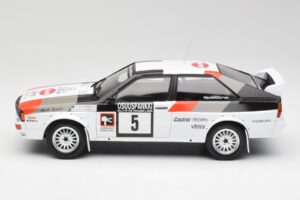 Audi Quattro #5 H. Mikkola / A. Hertz 1000 Lakes Rally 1982 IXO 1:18 18RMC094B Fém – 3. kép a 6-ből