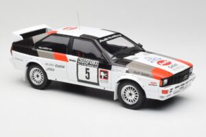 Audi Quattro #5 H. Mikkola / A. Hertz 1000 Lakes Rally 1982 IXO 1:18 18RMC094B Fém – 4. kép a 6-ből