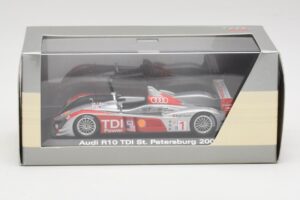 Audi R10 TDI #1 R. Capello / A. McNish / T. Kristensen 24 Hours of Le Mans 2007 Minichamps 1:43 5020700243 Fém – 4. kép a 4-ből