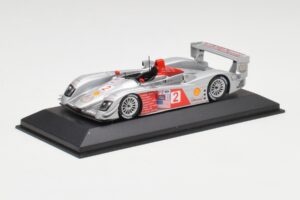 Audi R10 TDI #2 R. Capello / A. McNish Minichamps 1:43 AUDI002 Fém – 2. kép a 4-ből