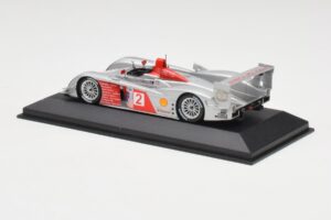 Audi R10 TDI #2 R. Capello / A. McNish Minichamps 1:43 AUDI002 Fém – 3. kép a 4-ből