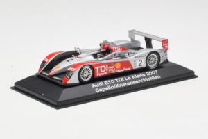 Audi R10 TDI LMP1 #2 R. Capello / T. Kristensen / A. McNish 24 Hours of Le Mans 2007 Minichamps 1:43 5020700223 Fém – 2. kép a 4-ből