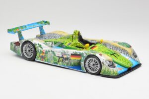 Audi R8 LMP Crocodile 2001 Maisto 1:18 35899 Fém – 4. kép a 6-ből