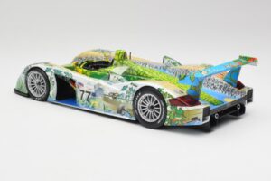 Audi R8 LMP Crocodile 2001 Maisto 1:18 35899 Fém – 5. kép a 6-ből