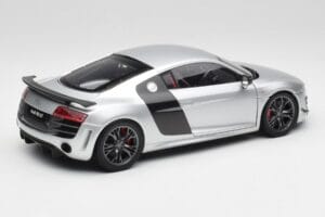 Audi R8 GT Type 42 Ice Ezüst Metallic Kyosho 1:18 09218IS Fém – 3. kép a 8-ből
