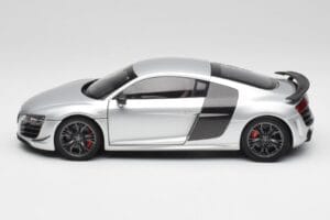 Audi R8 GT Type 42 Ice Ezüst Metallic Kyosho 1:18 09218IS Fém – 4. kép a 8-ből