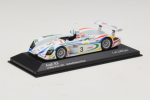 Audi R8 LMP #3 J. Herbert / R. Kelleners 24 Hours of Le Mans 2001 Minichamps 1:43 400010903 Fém – 2. kép a 5-ből