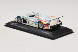 Audi R8 LMP #3 J. Herbert / R. Kelleners 24 Hours of Le Mans 2001 Minichamps 1:43 400010903 Fém – 3. kép a 5-ből