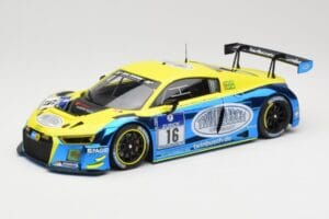 Audi R8 LMS #16 Twin Busch R. Rast / K. Busch 24h Nurburgring 2016 Minichamps 1:18 155161116 Fém