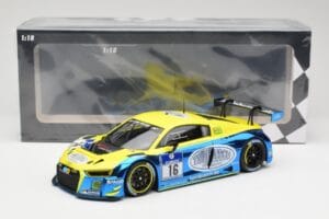 Audi R8 LMS #16 Twin Busch R. Rast / K. Busch 24h Nurburgring 2016 Minichamps 1:18 155161116 Fém – 6. kép a 6-ből