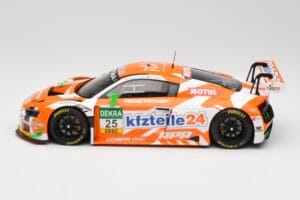 Audi R8 LMS #25 kfzteile24 D. Dobitsch / E. Sandstrom ADAC GT Masters 2016 Minichamps 1:18 155161125 Fém – 3. kép a 6-ből