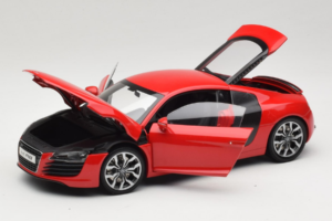 Audi R8 Piros Kyosho 1:18 09213R Fém – 2. kép a 8-ből