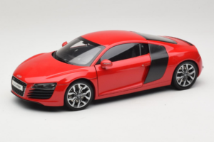 Audi R8 Piros Kyosho 1:18 09213R Fém