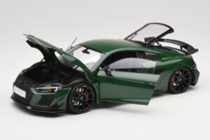 Audi R8 4S V10 Performance Zöld Kengfai 1:18 VAKF-0358 Fém – 2. kép a 8-ből