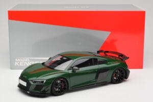 Audi R8 4S V10 Performance Zöld Kengfai 1:18 VAKF-0358 Fém – 8. kép a 8-ből