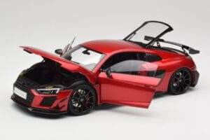 Audi R8 4S V10 Performance Piros Kengfai 1:18 VAKF-0356 Fém – 2. kép a 8-ből