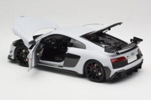 Audi R8 4S V10 Performance Fehér Kengfai 1:18 VAKF-0357 Fém – 5. kép a 8-ből