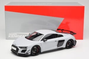 Audi R8 4S V10 Performance Fehér Kengfai 1:18 VAKF-0357 Fém – 8. kép a 8-ből