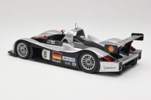 Audi R8R LMP #8 F. Biela / E. Pirro / D. Theys 24 Hours of Le Mans 1999 Maisto 1:18 538881 Fém – 7. kép a 8-ből