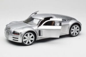 Audi Rosemeyer Ezüst Maisto 1:18 20000001438 Fém – 2. kép a 8-ből