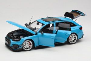 Audi RS4 B9 Avant Darwin Pro Kék Kilo Works 1:18 KLW002303 Fém – 2. kép a 8-ből
