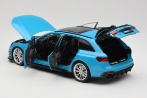Audi RS4 B9 Avant Darwin Pro Kék Kilo Works 1:18 KLW002303 Fém – 5. kép a 8-ből