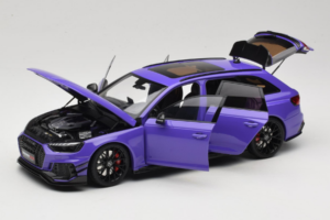 Audi RS4 B9 Avant Darwin Pro Lila Kilo Works 1:18 KLW002301 Fém – 2. kép a 8-ből