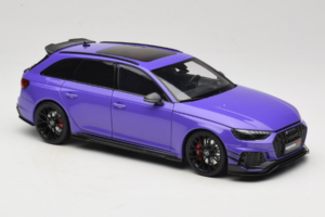 Audi RS4 B9 Avant Darwin Pro Lila Kilo Works 1:18 KLW002301 Fém – 6. kép a 8-ből