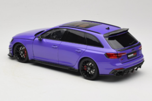 Audi RS4 B9 Avant Darwin Pro Lila Kilo Works 1:18 KLW002301 Fém – 7. kép a 8-ből