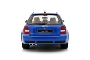 Audi RS4 B5 Avant Nogaro Blue Otto 1:18 OT1272 Gyanta – 4. kép a 5-ből