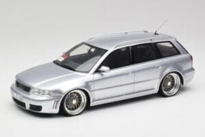 Audi RS4 B5 Avant Ezüst Custom Wheels Otto 1:18 OT521 Gyanta