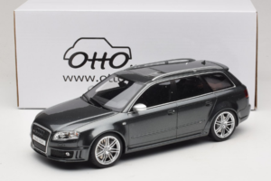 Audi RS4 B7 Szürke Otto 1:18 OT721 Gyanta – 6. kép a 6-ből