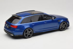 Audi RS6 C7 ABT Performance Avant Kék Exclusive Edition GT Spirit 1:18 AUDI011 Gyanta – 2. kép a 6-ből