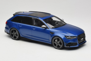 Audi RS6 C7 ABT Performance Avant Kék Exclusive Edition GT Spirit 1:18 AUDI011 Gyanta – 4. kép a 6-ből