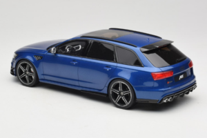 Audi RS6 C7 ABT Performance Avant Kék Exclusive Edition GT Spirit 1:18 AUDI011 Gyanta – 5. kép a 6-ből