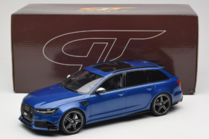 Audi RS6 C7 ABT Performance Avant Kék Exclusive Edition GT Spirit 1:18 AUDI011 Gyanta – 6. kép a 6-ből