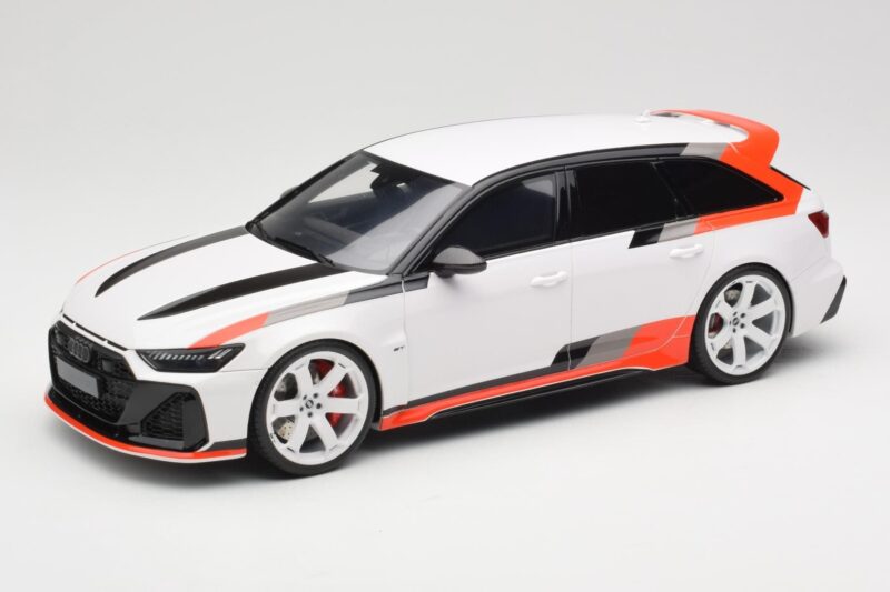 Audi RS6 C8 GT Avant Arkona White GT Spirit 1:18 GT512 Gyanta